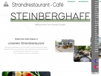 restaurant-steinberghaff.de Webseite Vorschau