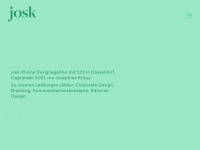 josk-design.de Webseite Vorschau