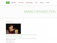 maerchenwelten.ch Webseite Vorschau