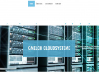 gmelch-cloudsysteme.de Webseite Vorschau