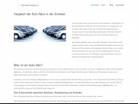 auto-abos-schweiz.ch Webseite Vorschau