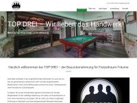 dietopdrei.de Webseite Vorschau