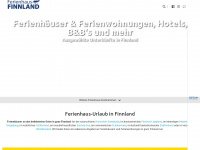 ferienhaus-finnland.com Webseite Vorschau