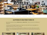 roessler-kaffee.de Webseite Vorschau