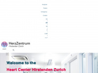 swiss-heartcenter.com Webseite Vorschau