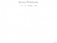 bettinawohlfender.ch Webseite Vorschau