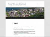 resort-walensee.info Webseite Vorschau