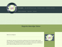 magnolia-lebendige-gärten.de Webseite Vorschau