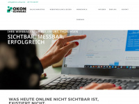 okon-schwarz.de Webseite Vorschau