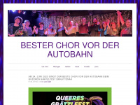 besterchorvorderautobahn.wordpress.com Webseite Vorschau