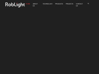 rob-light.com Webseite Vorschau