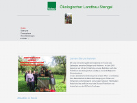 biolandhof-stengel.de Webseite Vorschau