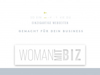 woman-biz.de Webseite Vorschau