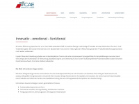 cae-innovative-design.de Webseite Vorschau