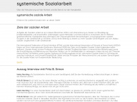 systemische-sozialarbeit.info Webseite Vorschau