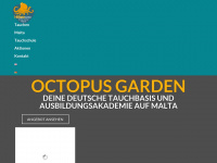 octopus-garden.net Webseite Vorschau