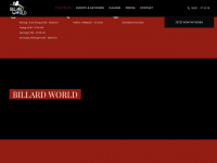 billard-world.de Webseite Vorschau