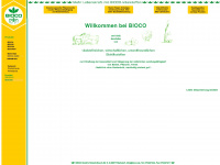 bioco.de Webseite Vorschau