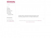 mineway.de Webseite Vorschau