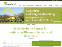 biplantol.ch Webseite Vorschau