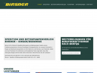 birsner-singen.de Webseite Vorschau