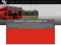 bischoff-scheck.de Webseite Vorschau