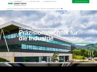 harry-roth.de Webseite Vorschau