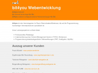 bit-4-you.de Webseite Vorschau