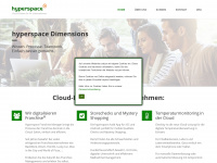 hyperspace.de Webseite Vorschau