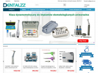 dentalzz.pl Webseite Vorschau