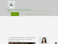medicus24-intensivpflege.de Webseite Vorschau