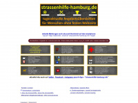 strassenhilfe-hamburg.de Webseite Vorschau