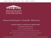 restaurant-plankstadt.de Webseite Vorschau