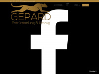 gepard-entruempelung.de Webseite Vorschau