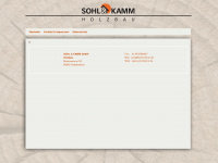 sohl-kamm.de Webseite Vorschau