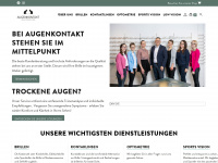 augenkontakt-shop.ch Webseite Vorschau