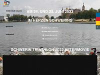 schwerin-triathlon.de Webseite Vorschau