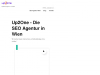 up2one-seo-agentur.at Webseite Vorschau