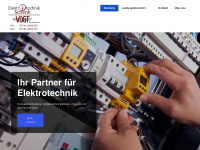 elektrotechnik-schenk.de Webseite Vorschau
