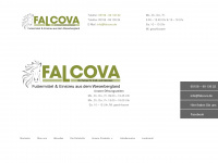 falcova.de Webseite Vorschau