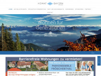 heimat-bayern-wohnbau.de Webseite Vorschau