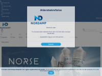 nordamp.no Webseite Vorschau