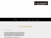 xmalkryptonit.de Webseite Vorschau