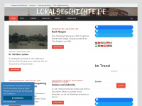 lokalgeschichte.de Webseite Vorschau