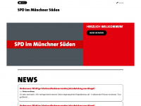 spd-muenchner-sueden.de Webseite Vorschau