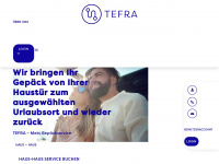 tefra-gepaeckservice.de Webseite Vorschau