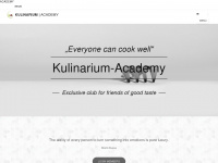 kulinarium-academy.com Webseite Vorschau
