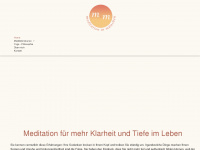 meditation-in-muenchen.com Webseite Vorschau