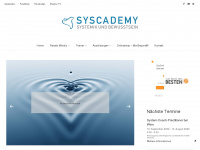 syscademy.com Webseite Vorschau