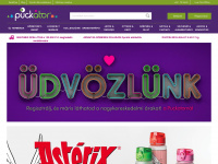 puckator.hu Webseite Vorschau